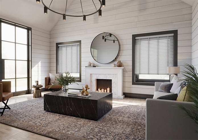 Ecowood Deluxe, Whisper Grey Satin - Motorised Venetian Blind - Image 6